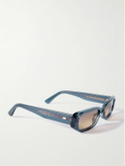 Kimeze - Oré Rectangle-Frame Mazzucchelli Acetate Sunglasses