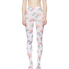 Ashley Williams White Mushroom Tights