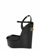 DOLCE & GABBANA - 150mm Patent Leather Wedge
