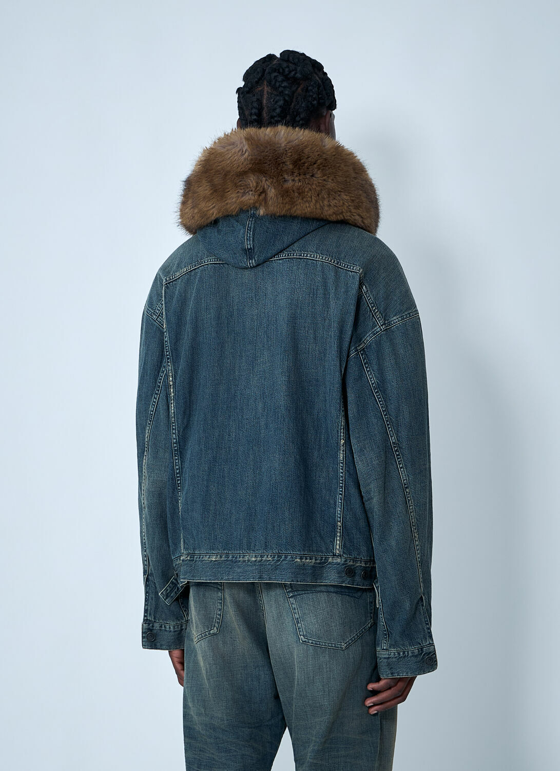 Balenciaga Boxy Denim Jacket Balenciaga