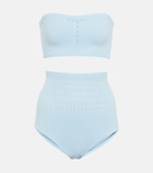 Alaïa Cutout bandeau bikini