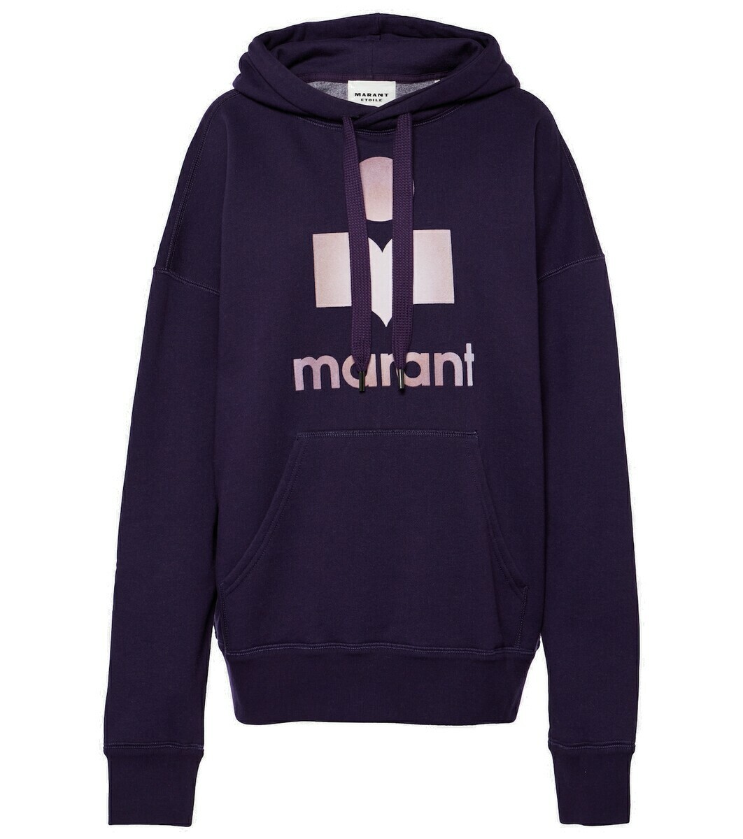 ISABEL MARANT ETOILE MANSELロゴフーデットプルオーバー Mansel Sweatshirt Woman black | ISABEL MARANT Official online store