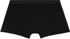 VETEMENTS Black Logo Boxer Briefs