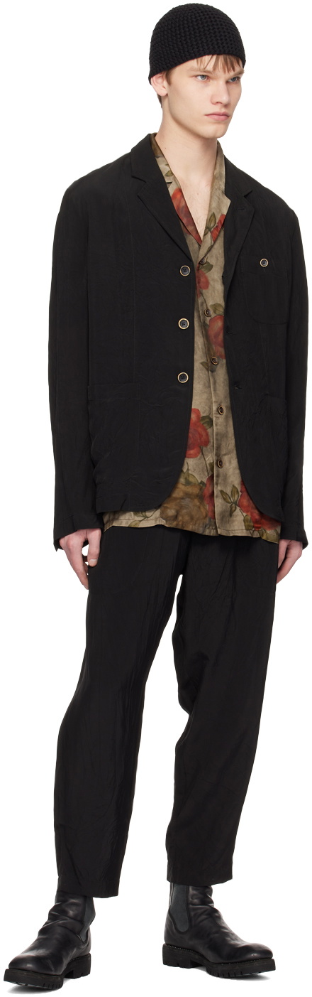 UMA WANG Black Jai Jacket