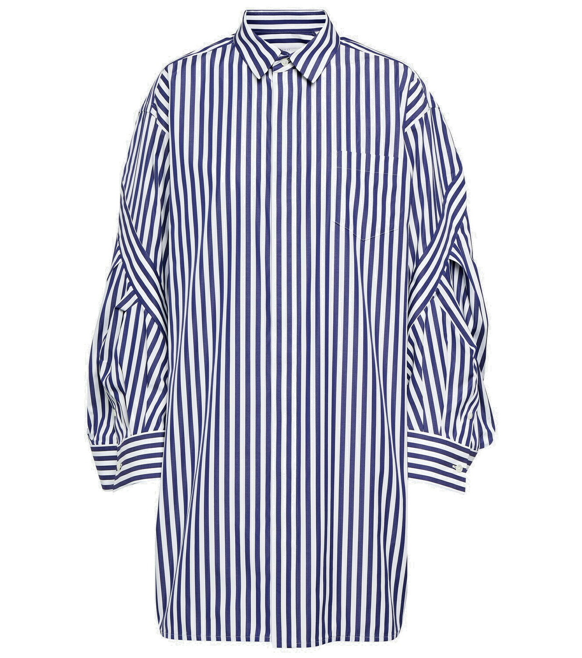 Sacai Cotton poplin shirt dress Sacai