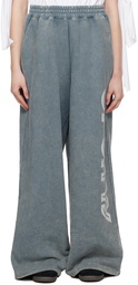 OPEN YY Blue Wide Lounge Pants