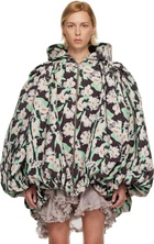 Collina Strada Black & Off-White Pillow Coat