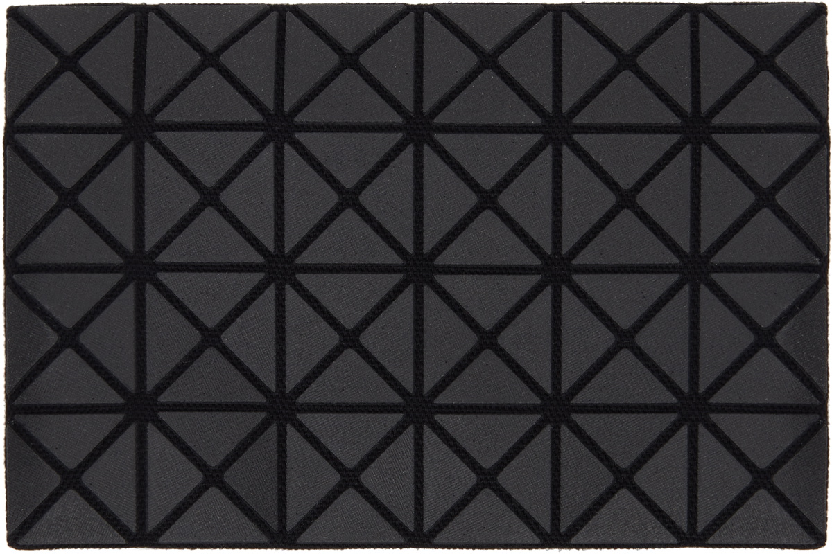 BAO BAO ISSEY MIYAKE Black Oyster Card Holder