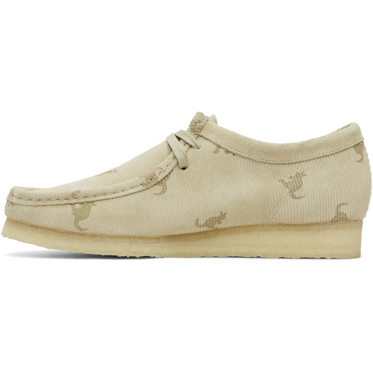 Clarks Originals Beige Wallabee Derbys