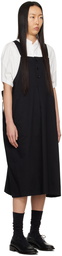 Y's Black Overall Maxi Dress