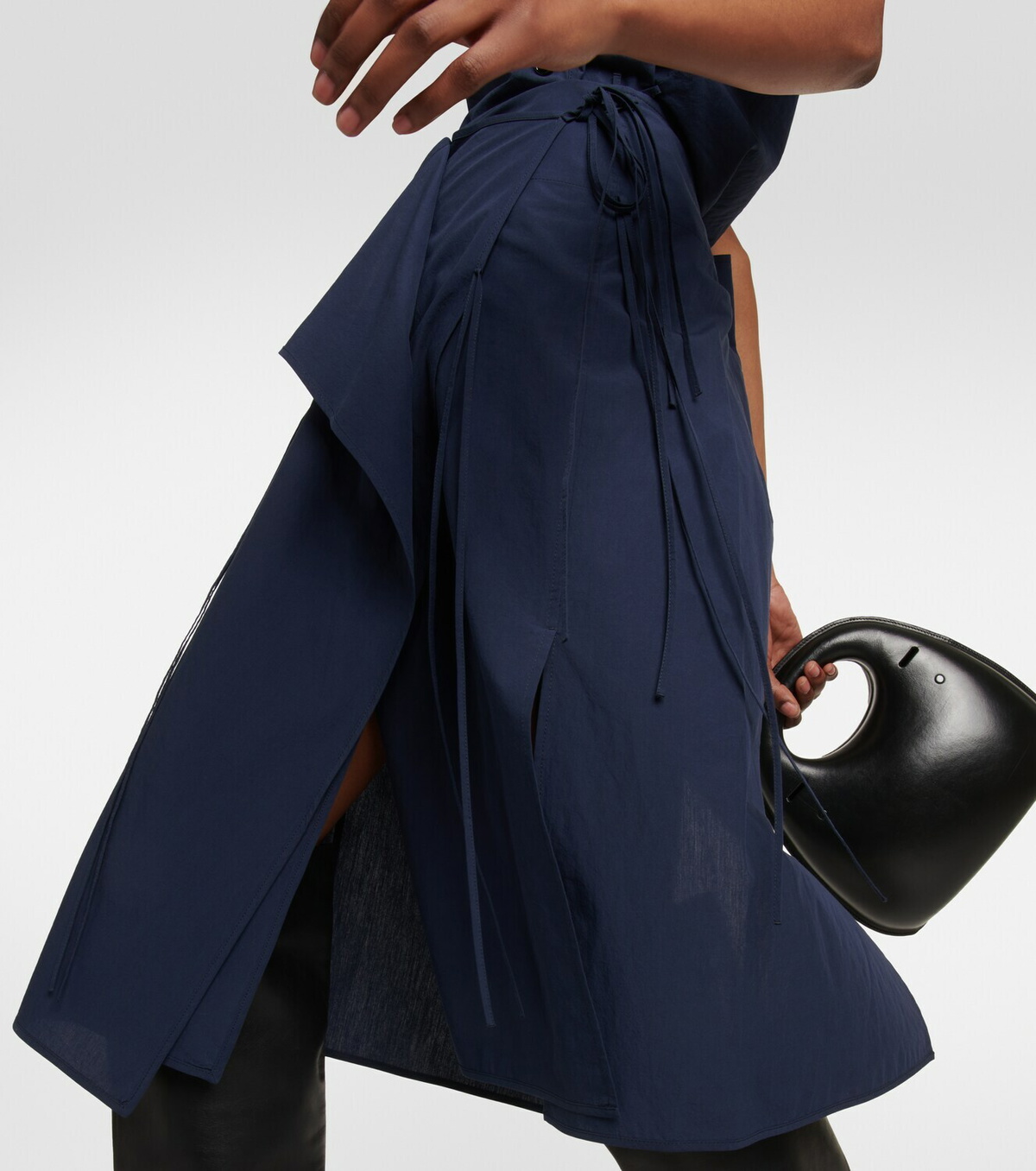 スカート Lemaire Midi skirt Lemaire Skirt With Slit Black – Neighbour