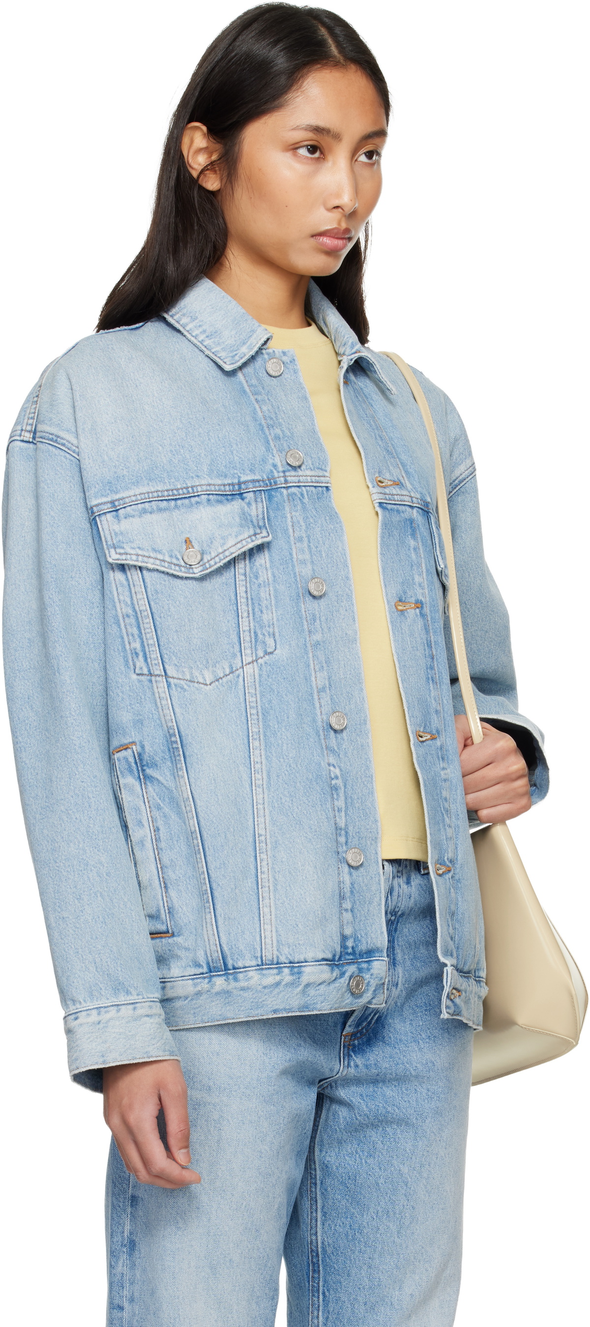 AGOLDE Blue Evin Denim Jacket