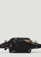 Tanker Camouflage Belt Bag in Black