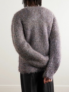 Jil Sander - Metallic Knitted Sweater - Gray