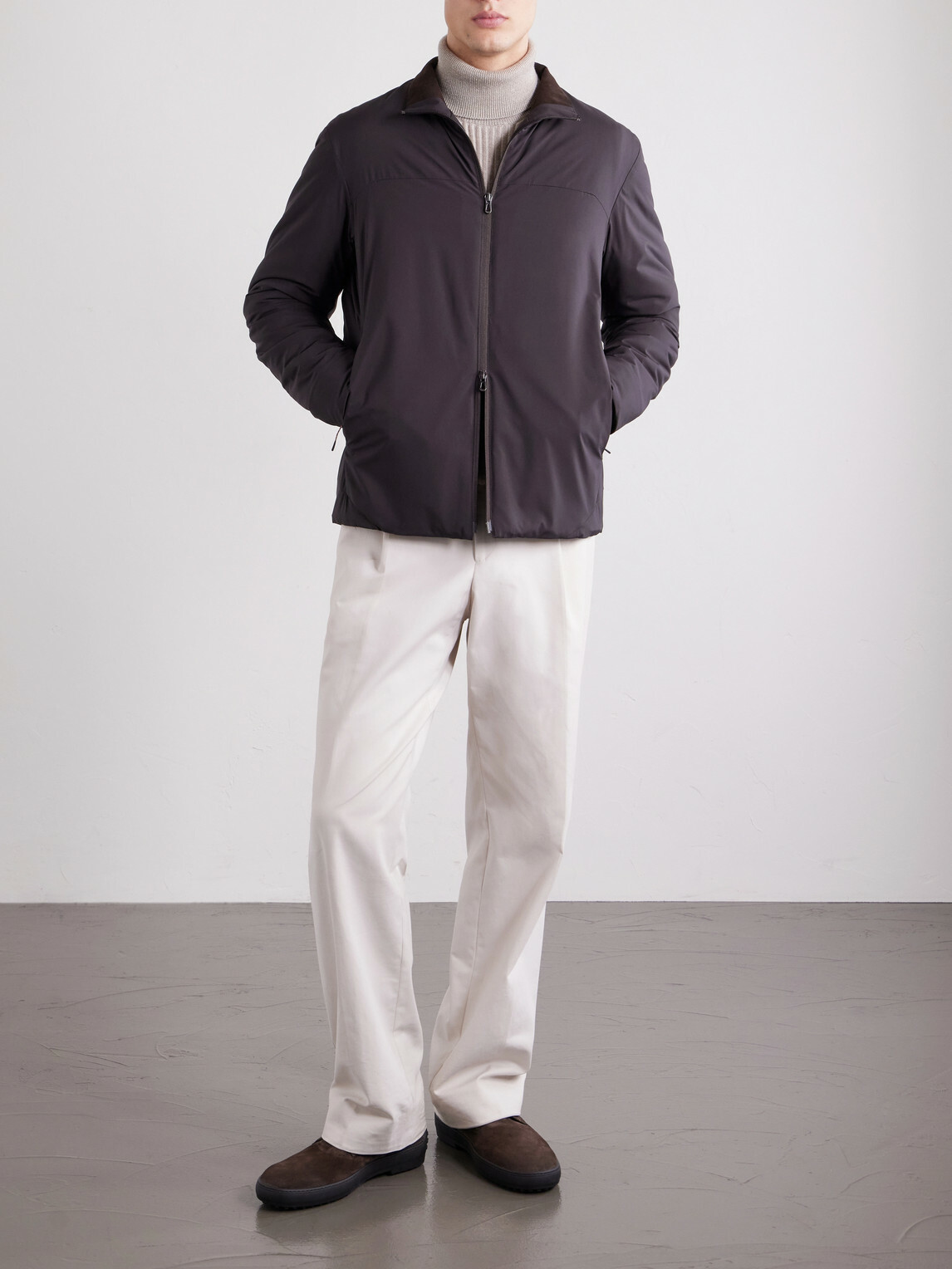 SEASE - Shell Jacket - Brown