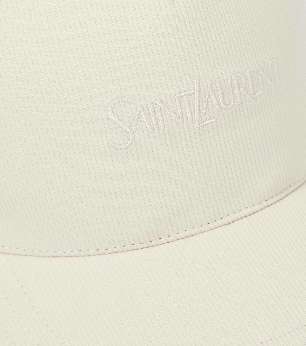 Saint Laurent Embroidered baseball cap