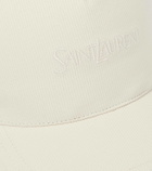 Saint Laurent Embroidered baseball cap