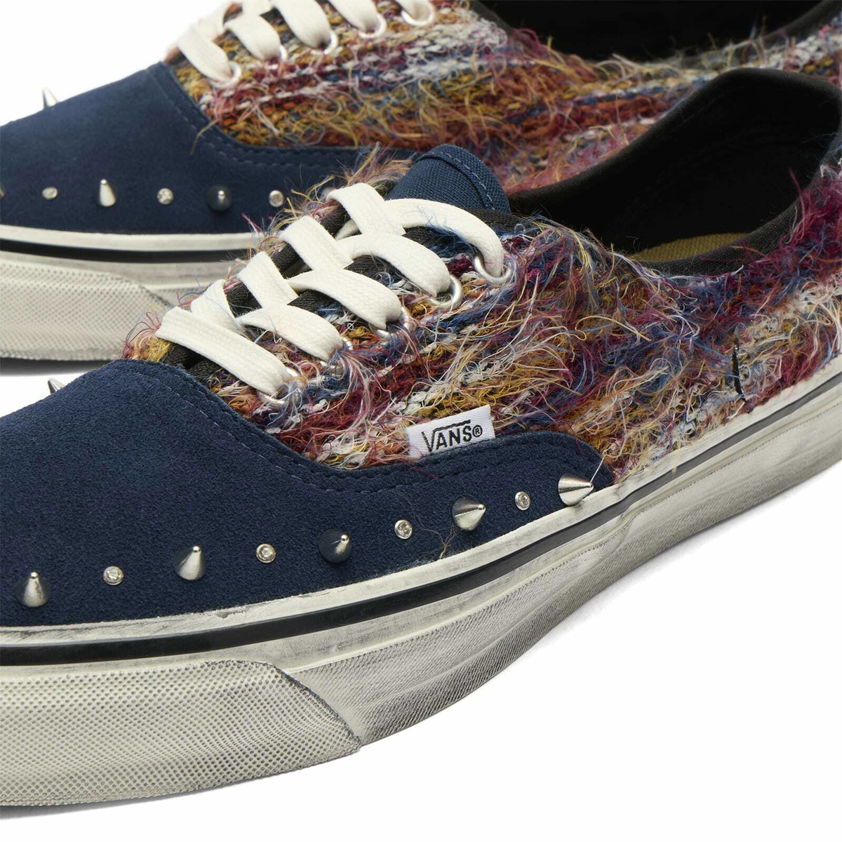 Vans Men's LX Authentic 44 Mohair Sneaker in Blue/Multi