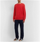 Tempus Now - Cashmere and Wool-Blend Sweater - Red