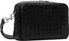 Bottega Veneta Black Intrecciato Camera Bag