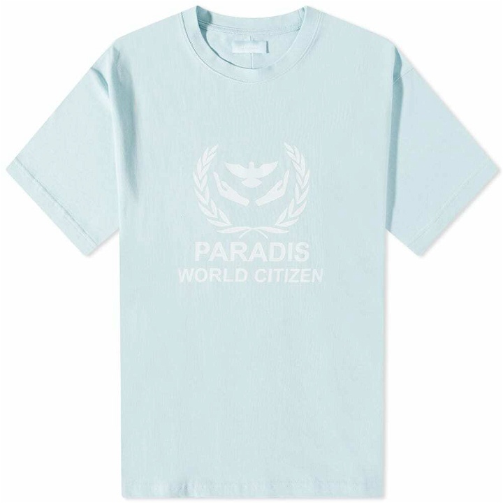 Photo: 3.Paradis Men's World Citizen T-Shirt in Sky Blue