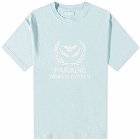 3.Paradis Men's World Citizen T-Shirt in Sky Blue