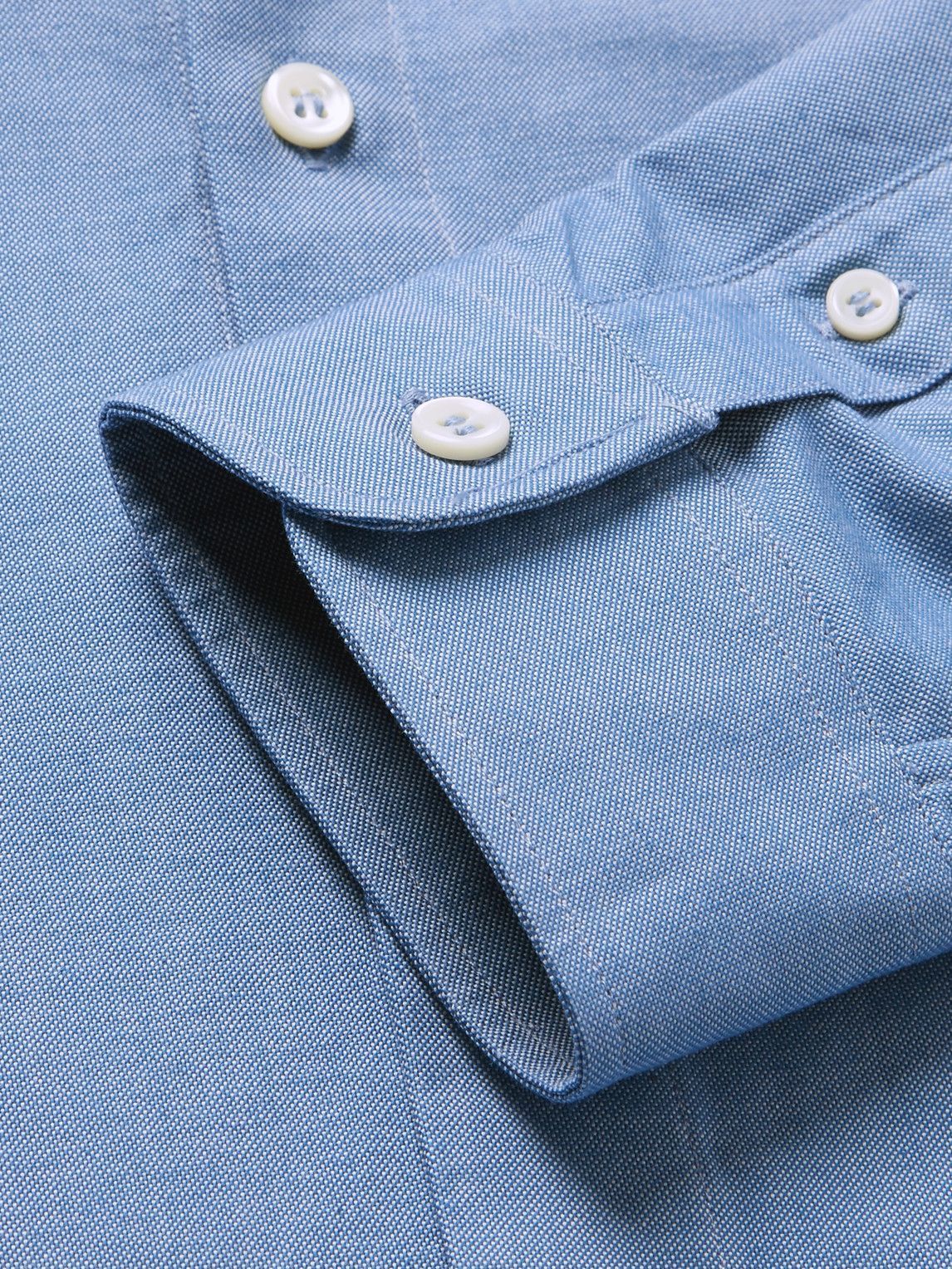 A.P.C. - Slim-Fit Button-Down Collar Cotton Oxford Shirt - Blue A.P.C.