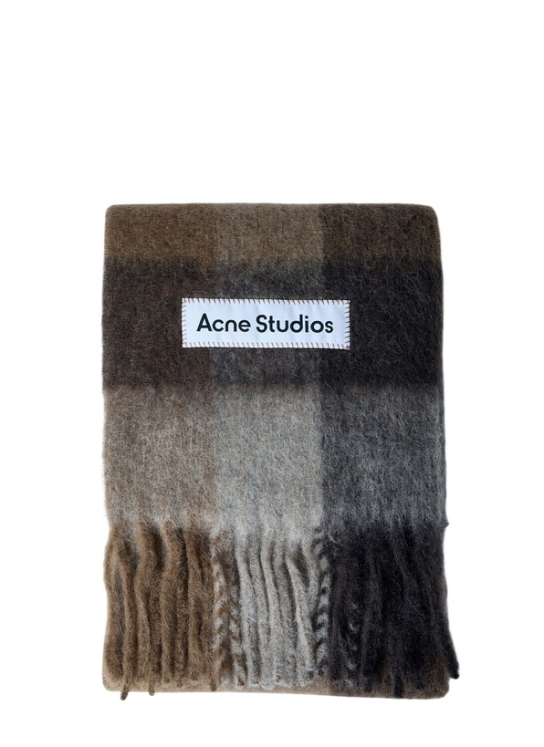 Photo: Acne Studios Fringed Wool Scarf