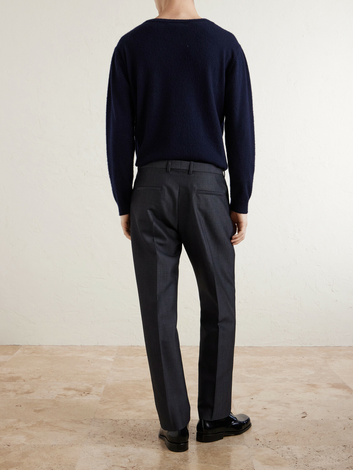 Jil Sander - Straight-Leg Wool and Mohair-Blend Trousers - Blue
