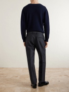 Jil Sander - Straight-Leg Wool and Mohair-Blend Trousers - Blue