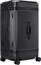 Paravel Black Aviator Trunk Suitcase