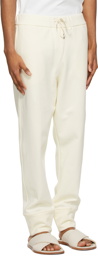 Jil Sander Off-White French Terry Lounge Pants