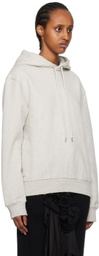 Han Kjobenhavn Gray Distressed Hoodie