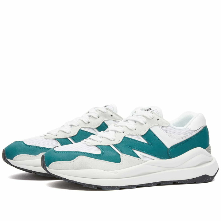 Photo: New Balance Men's M5740CPD Sneakers in Vintage Teal