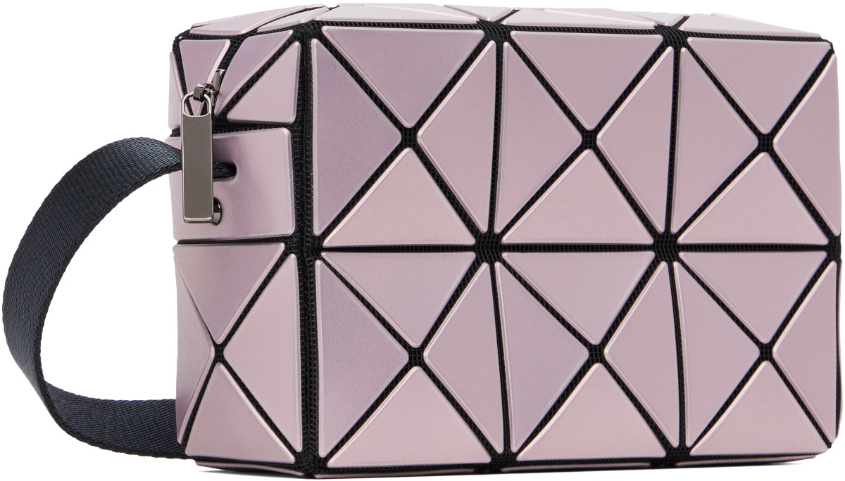 BAO BAO ISSEY MIYAKE Pink Cuboid Metallic Bag Bao Bao Issey Miyake