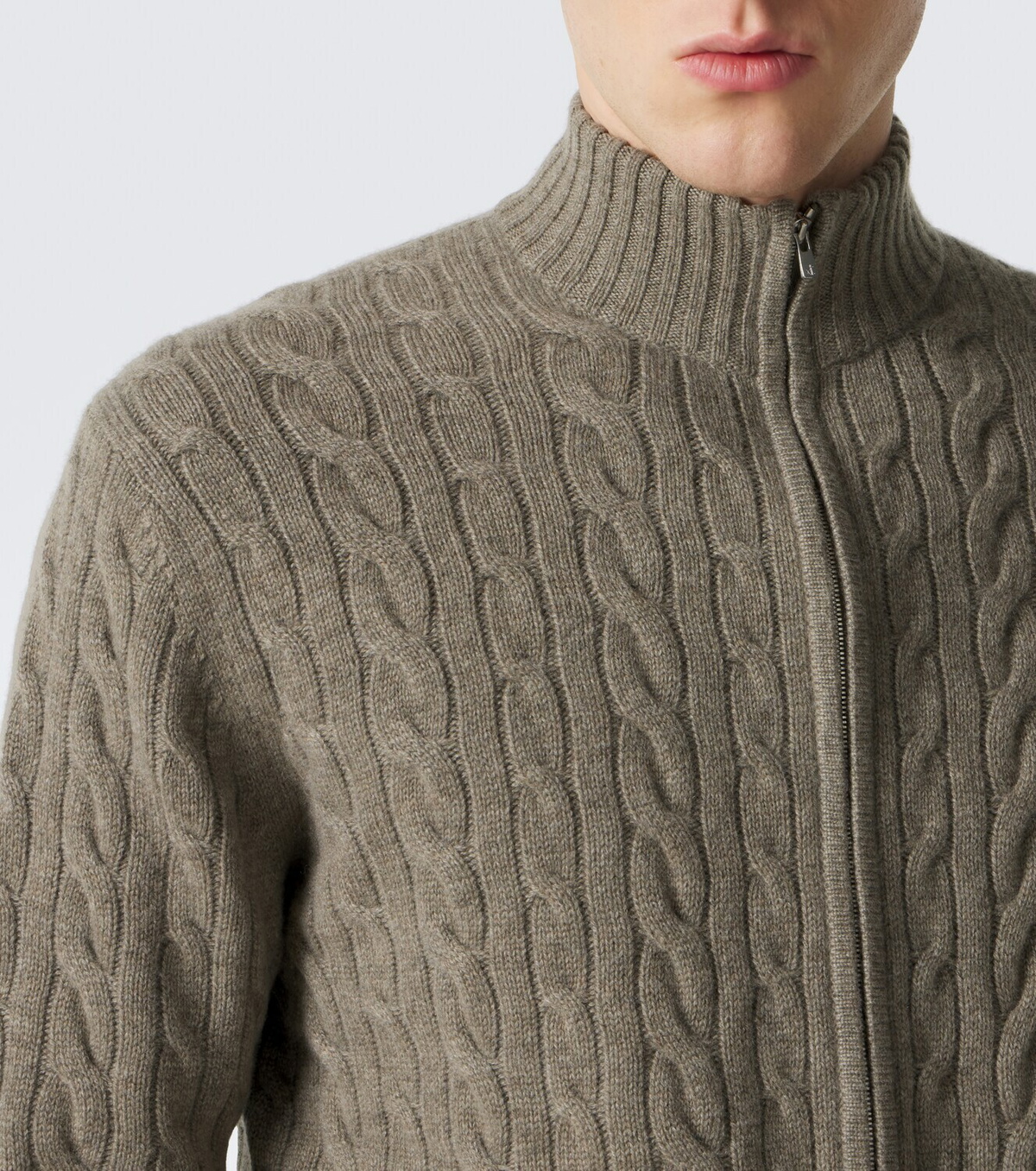 Arch4 Regent Street cable-knit cashmere cardigan