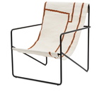 Ferm Living Desert Lounge Chair in Black