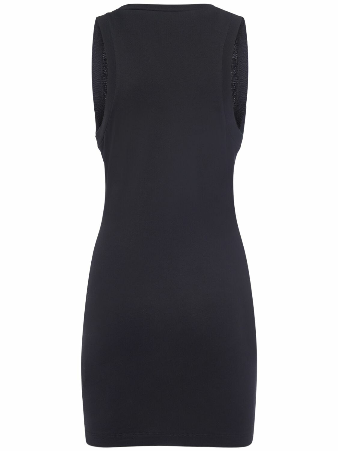 DSQUARED2 - Cotton Jersey Mini Dress W/logo Heart Dsquared2