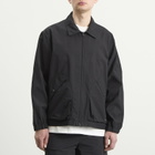 Snow Peak Men's Light Dobby Cloth Harrington Jacket in Black