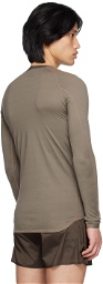 Satisfy Gray Base Layer Long Sleeve T-Shirt