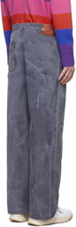Acne Studios Grey Workwear Trousers