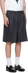 Random Identities Gray Worker Shorts