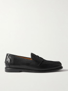 Polo Ralph Lauren - Alston Leather Penny Loafers - Black