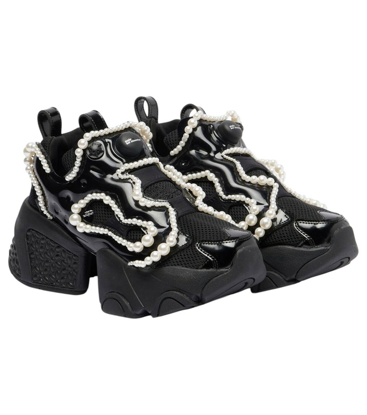 Photo: Noir Kei Ninomiya x Reebok embellished platform sneakers