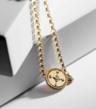 FoundRae Internal Compass 18kt gold bracelet with diamond