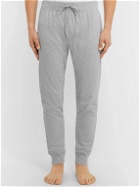 Håndværk - Slim-Fit Tapered Pima Cotton-Jersey Pyjama Trousers - Gray