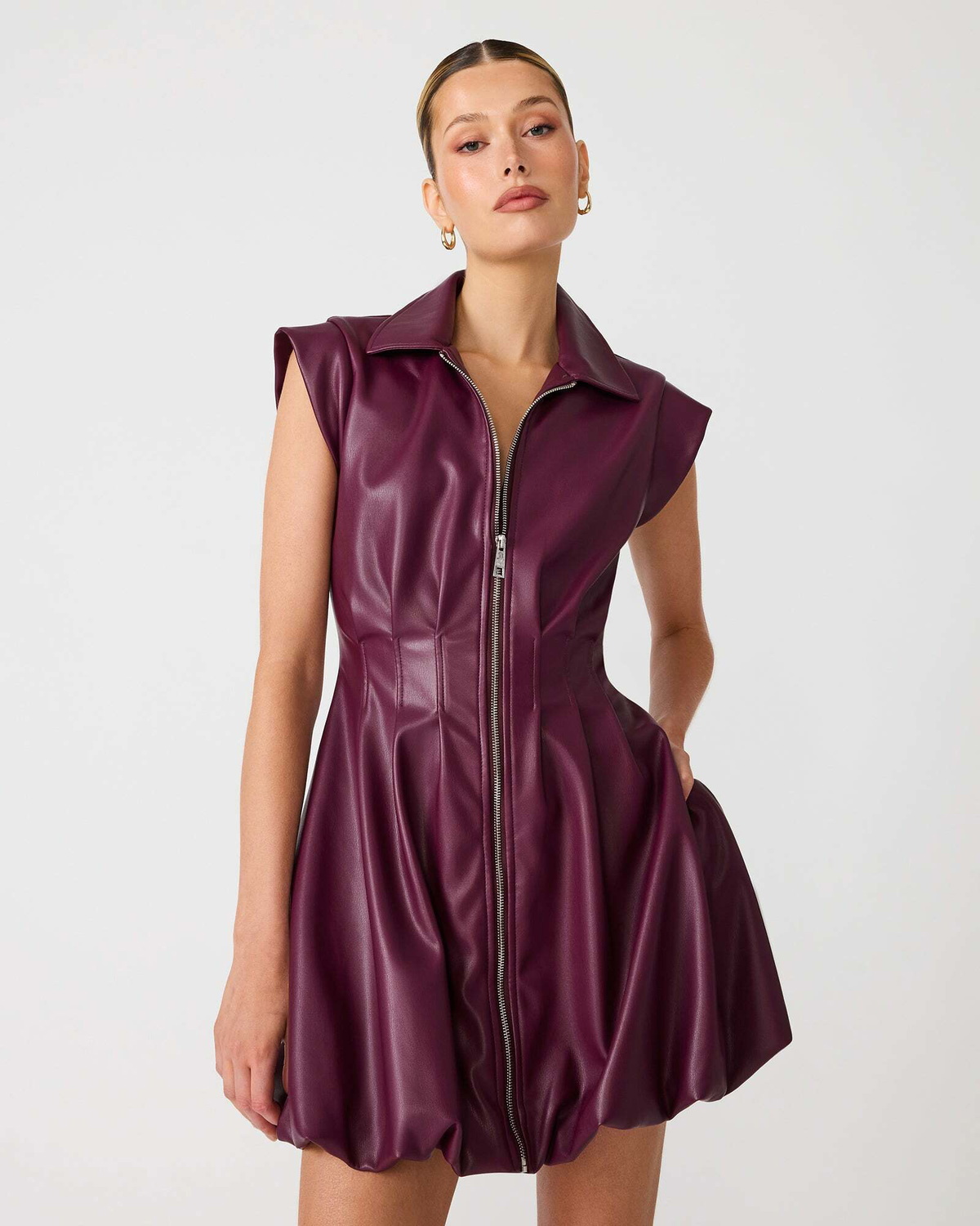 Steve Madden Dyanne Dress in Purple