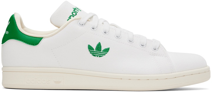 Photo: Sporty & Rich White adidas Originals Edition Stan Smith Sneakers