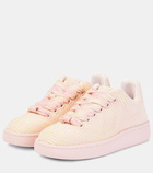 Burberry New Trainer checked canvas sneakers