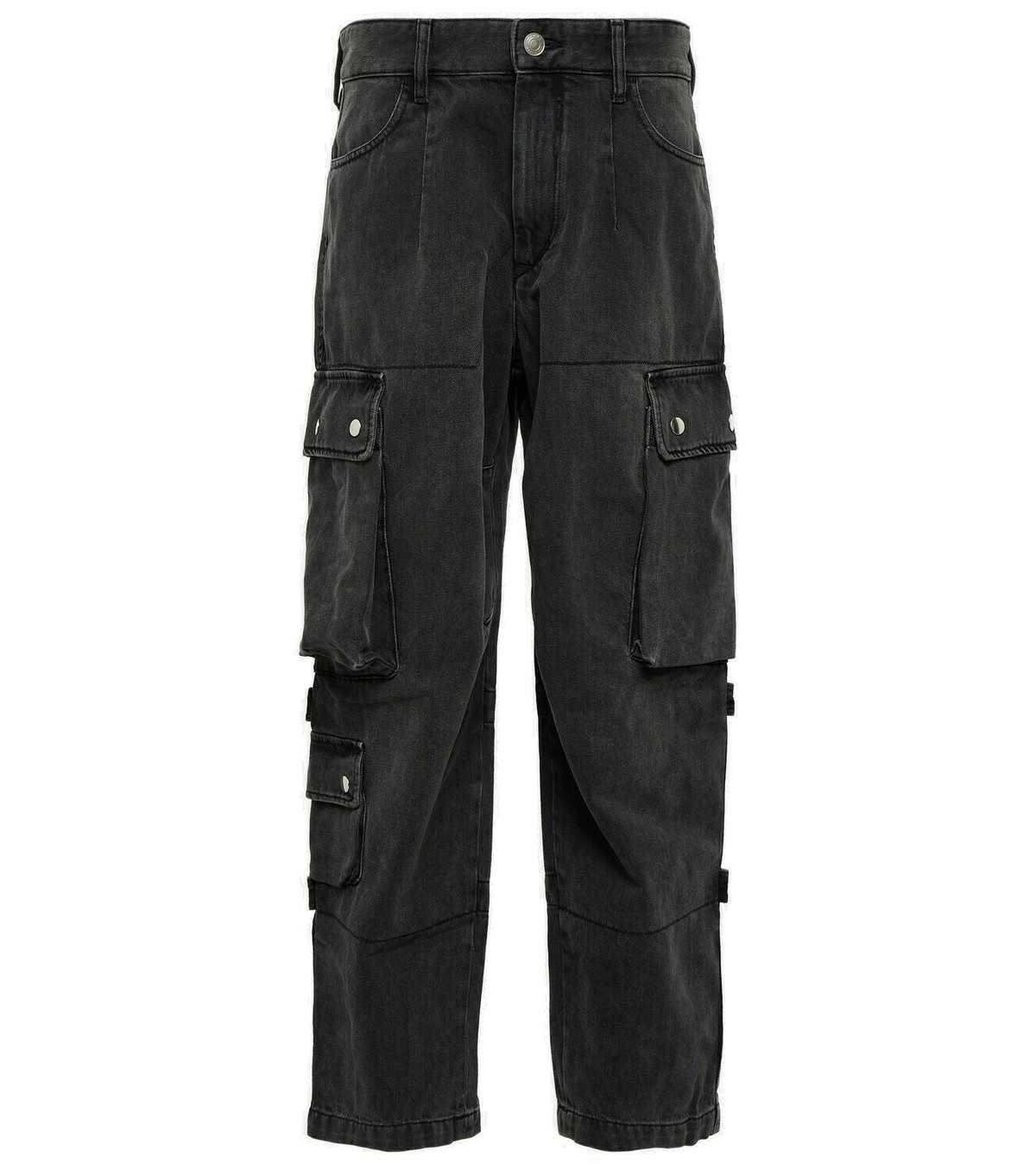 Isabel Marant Elore denim cargo pants Isabel Marant